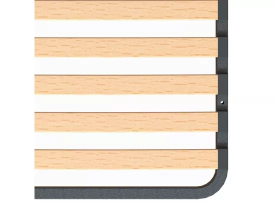 ALTOZONE - Sommier 2x16 Lattes 140x190cm