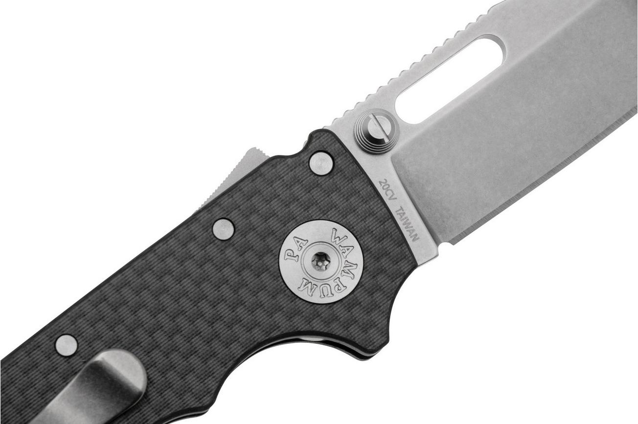 Demko Knives AD20.5 Shark-Lock CPM 20CV Clip Point AD205-20CV-CARBON-CP Carbon Fiber, zakmes