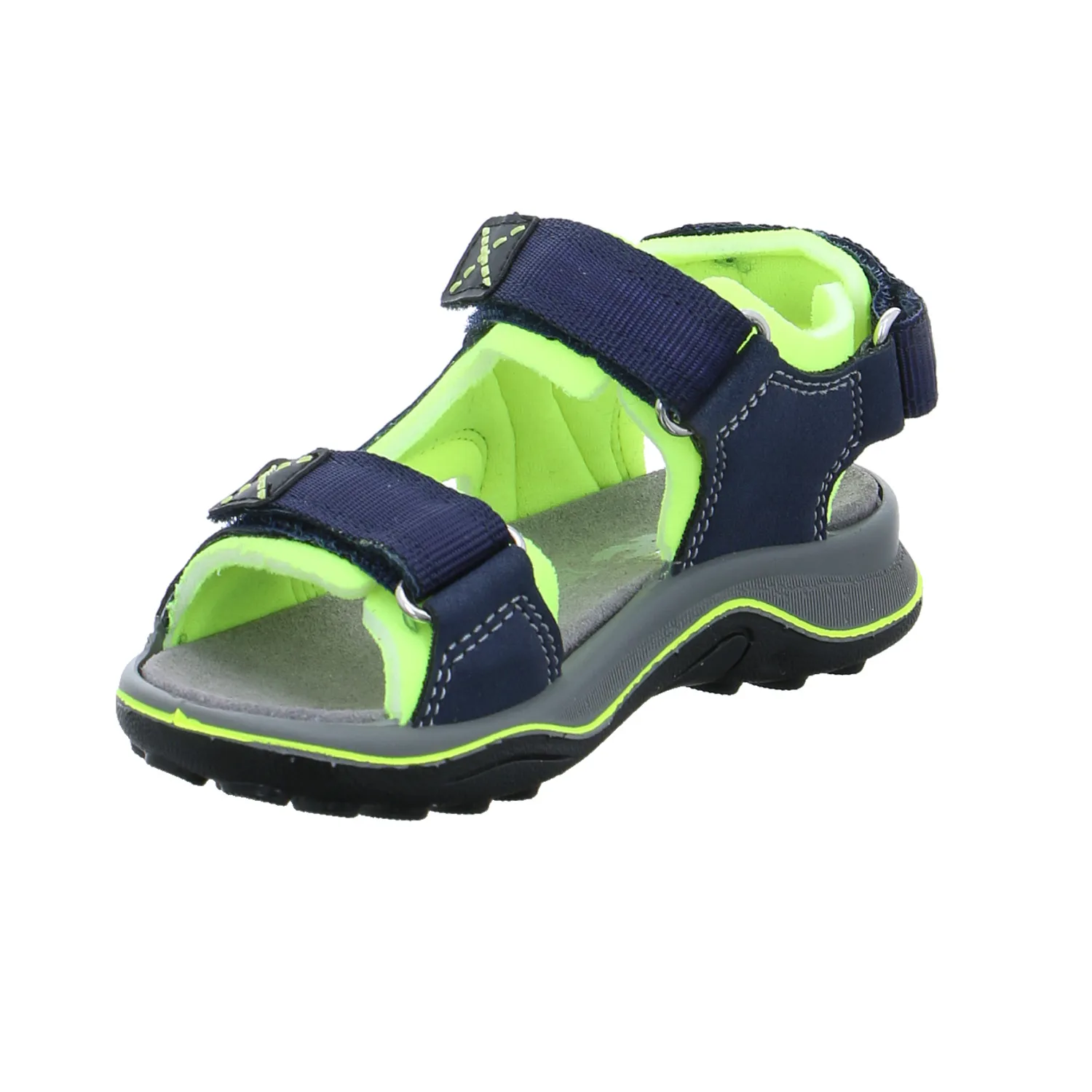 IMAC Kleinkinder-Sandale Blau Leder  Sommerschuh