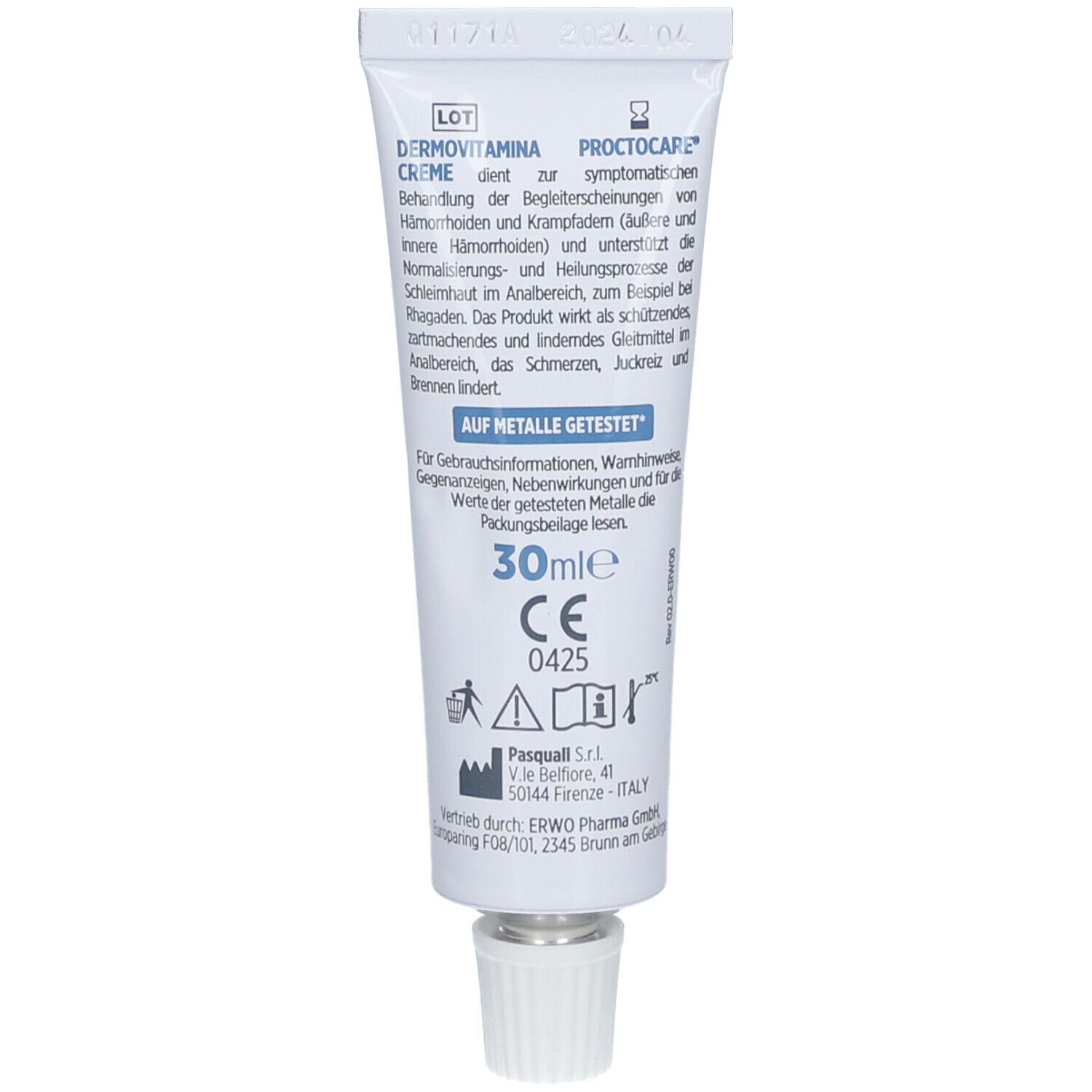 Dermovitamina Proctocare Creme
