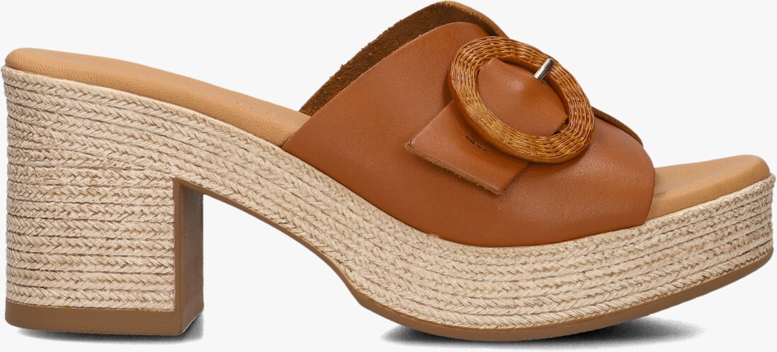bruine stefano lauran sandalen met hak 2503