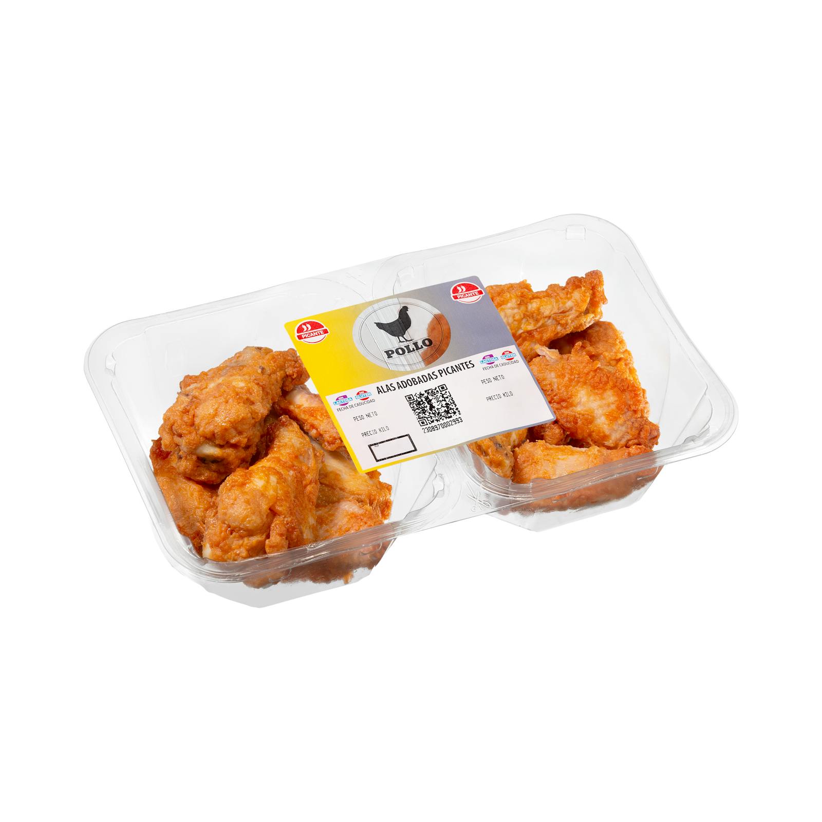 Ailes de poulet marinées épicées