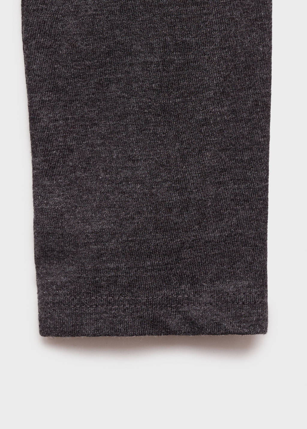 MANGO TEEN one shoulder top donkergrijs