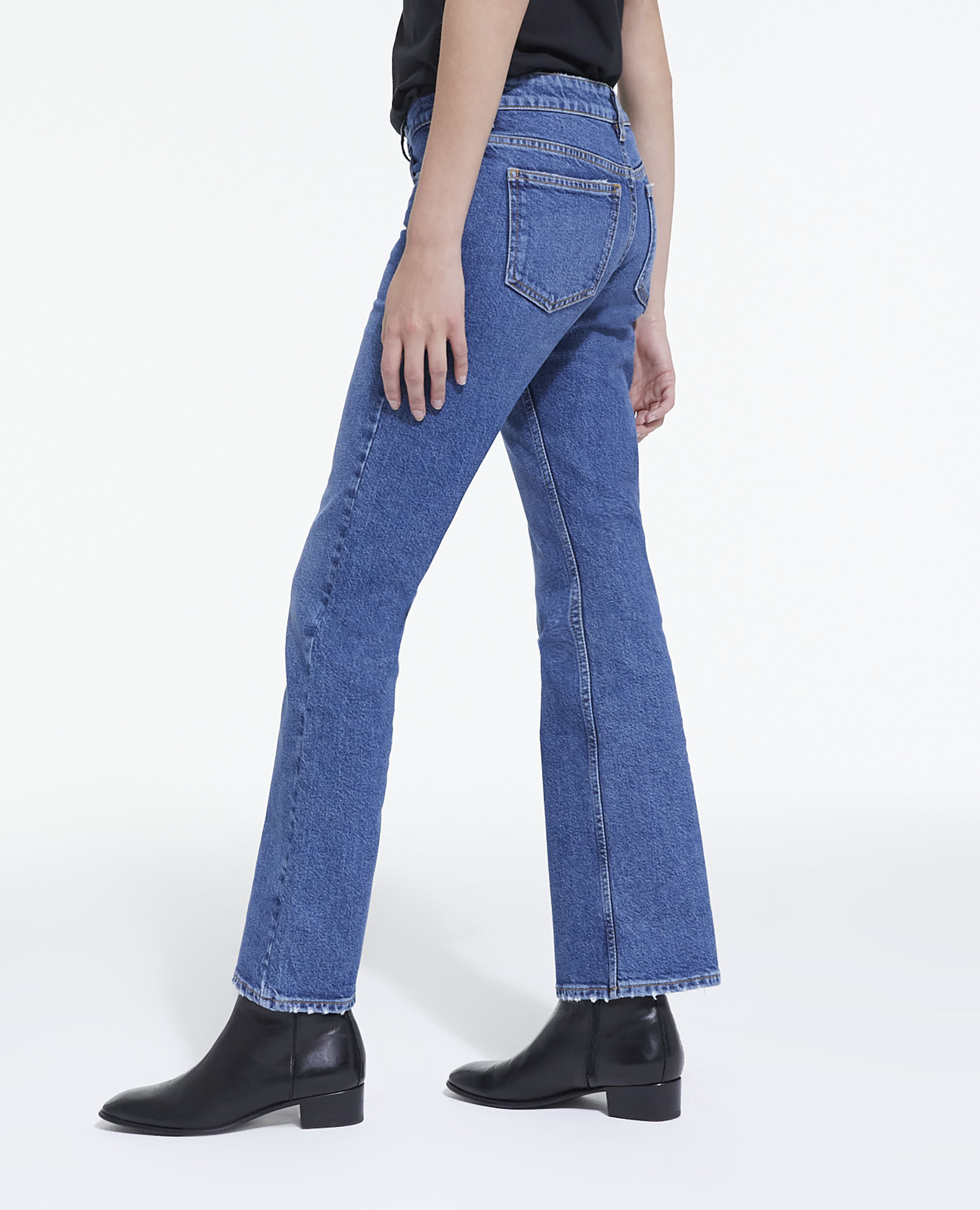 Jean bootcut bleu
