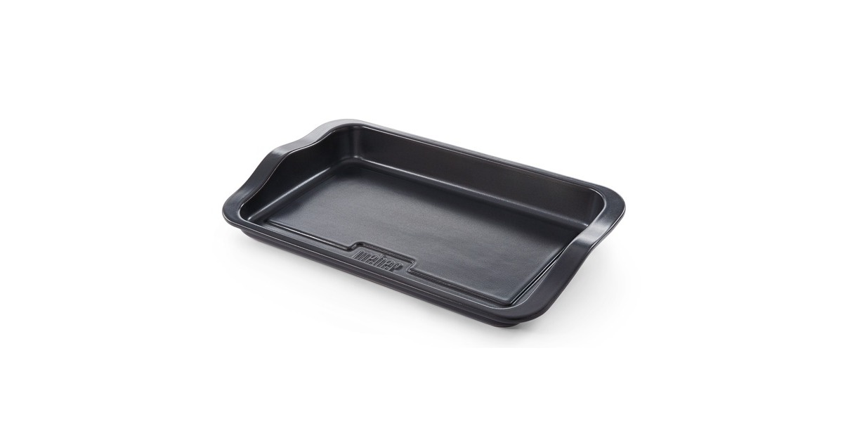 WeberKeramische plancha bak-/braadpan  (Antraciet)