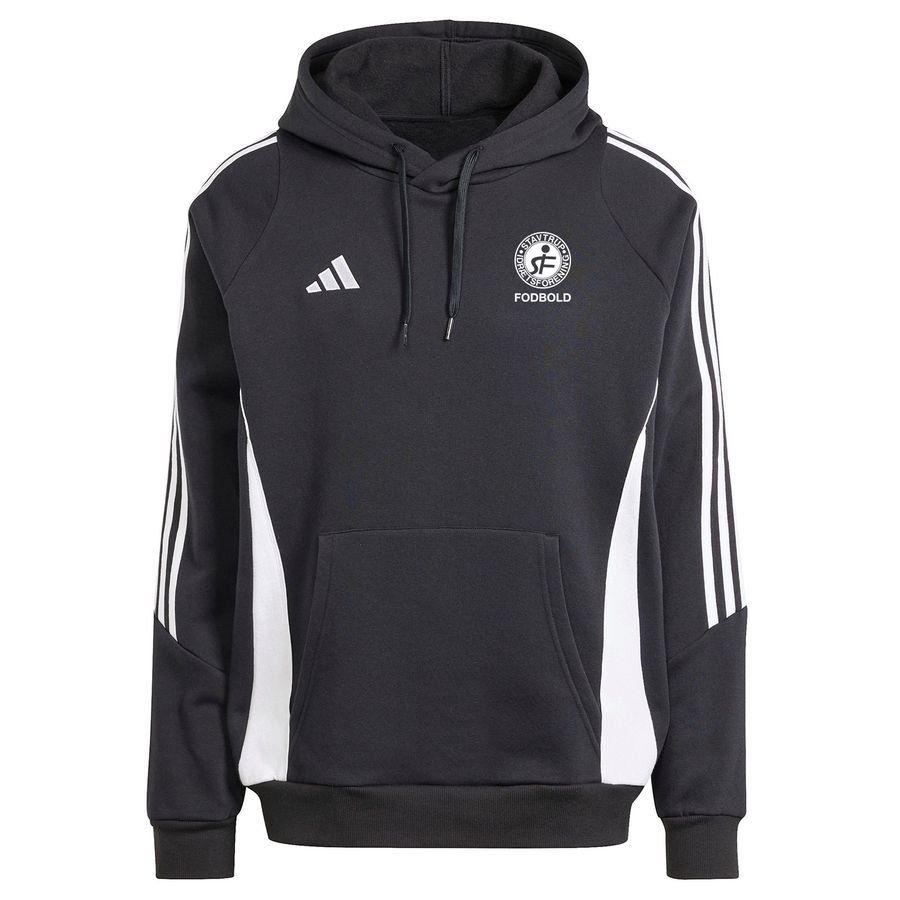 Stavtrup IF Sweat à Capuche - Noir/Blanc Enfant