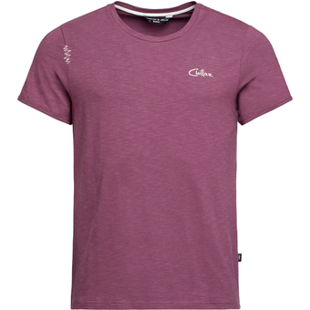 Chillaz Mountain Logo T-Shirt Dark Bordeaux Herren