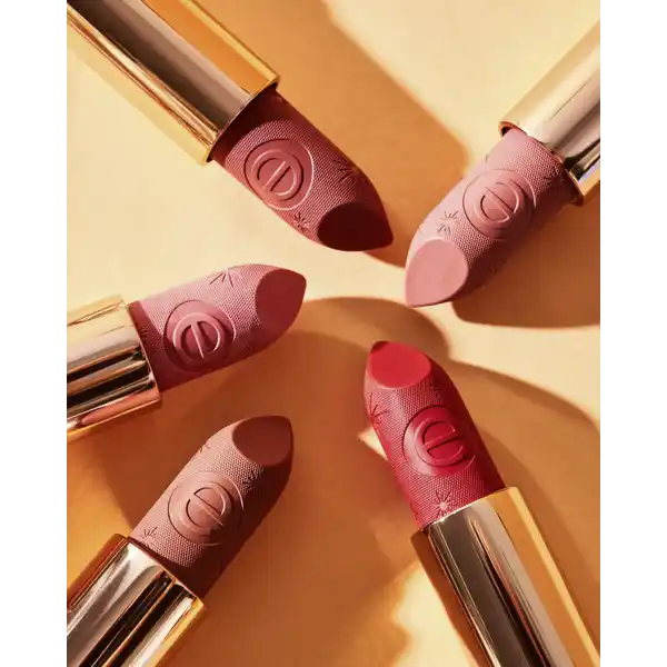 caring SHINE vegan collagen lipstick 204