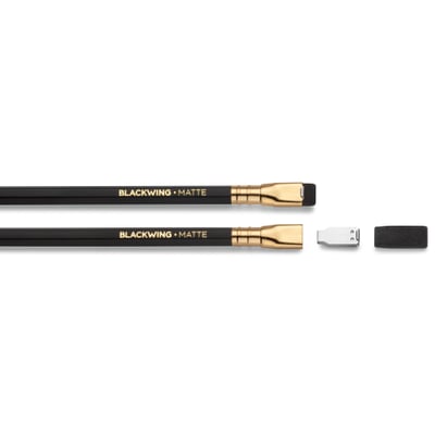 Bleistift Blackwing, Blackwing. Schwarzer Schaft