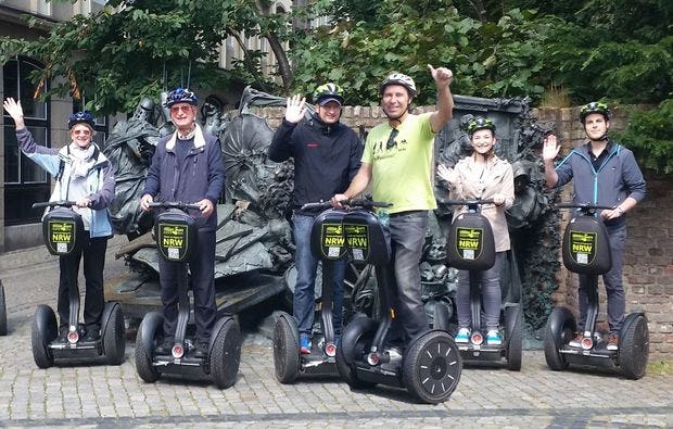 Segway Tour in Düsseldorf als Geschenkidee