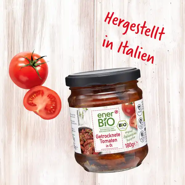 Getrocknete Tomaten in Öl