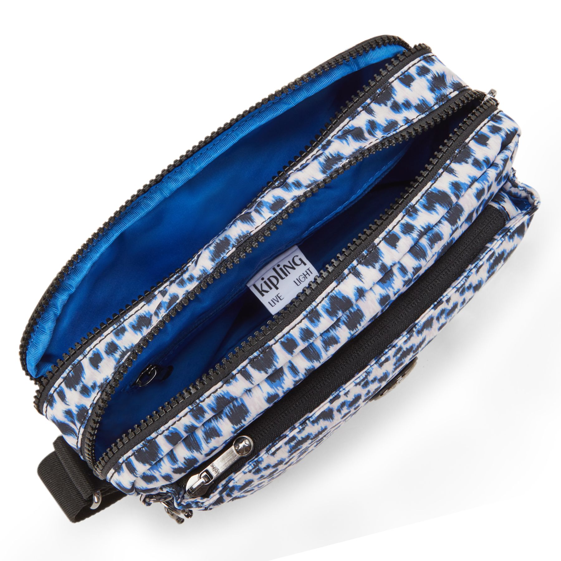 ABANU M Sac à bandoulière réglable polyvalent de taille moyenne  - Curious Leopard