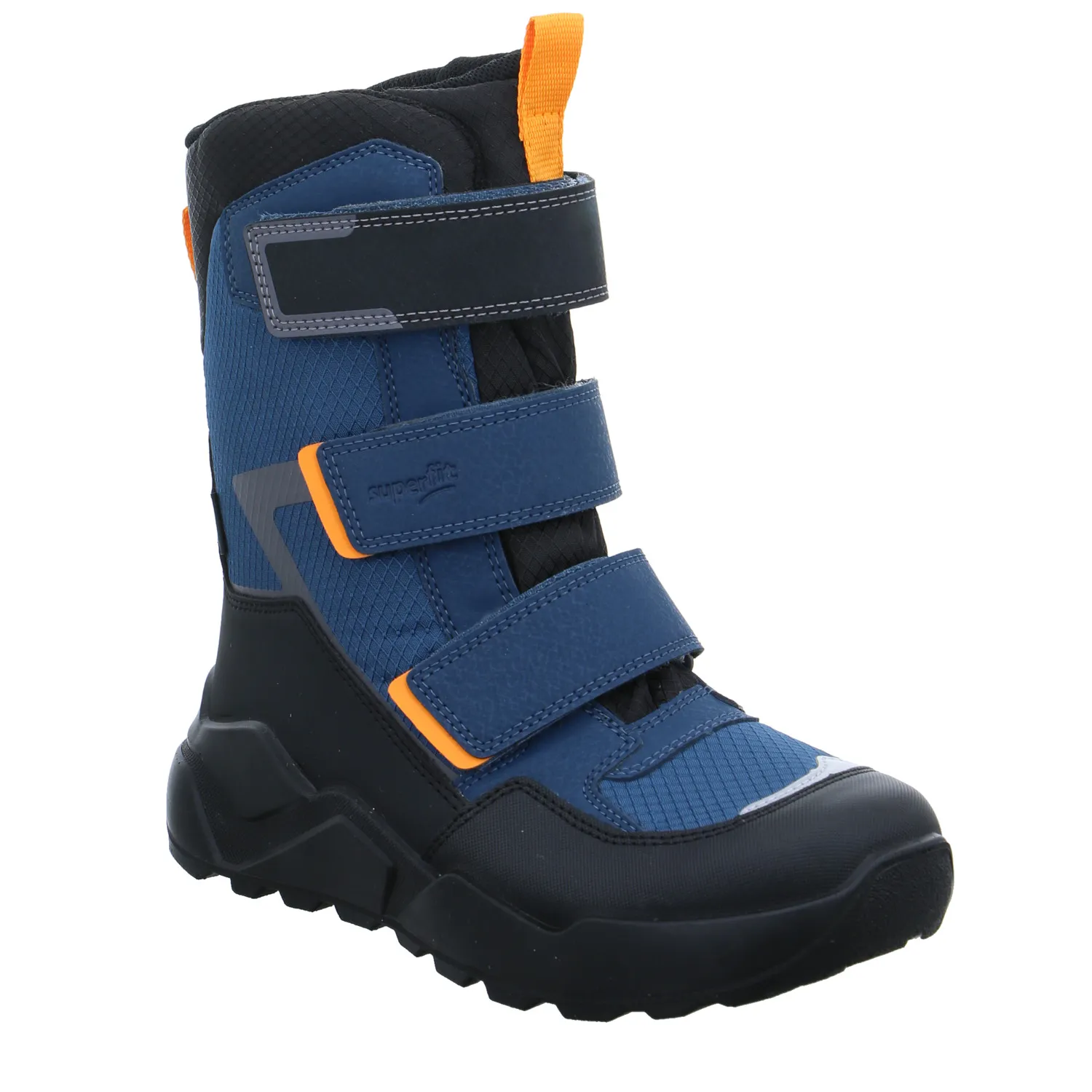 SUPERFIT Jungen- Snowboot Membran Petrol Textil  Winterstiefel
