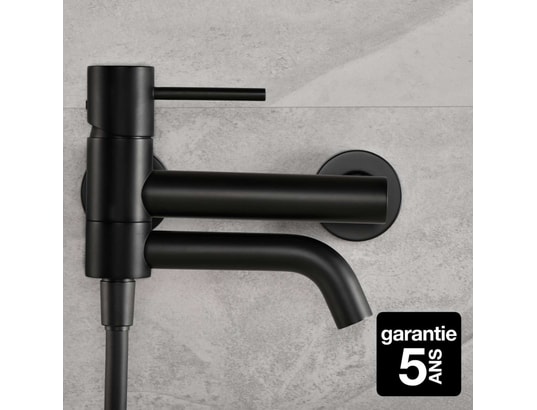 IMEX PRODUCTS - Mitigeur de baignoire Ensemble mitigeur de bain et douche imex monza bdm039-4 noir...
