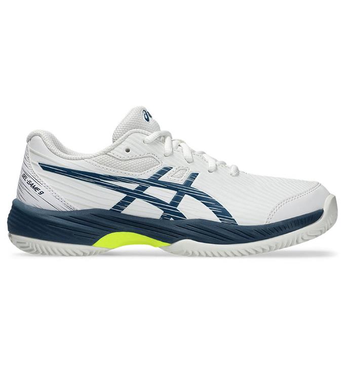 ASICS GEL-GAME 9 GS CLAY/OC 1044A057 WHITE-MAKO-BLUE