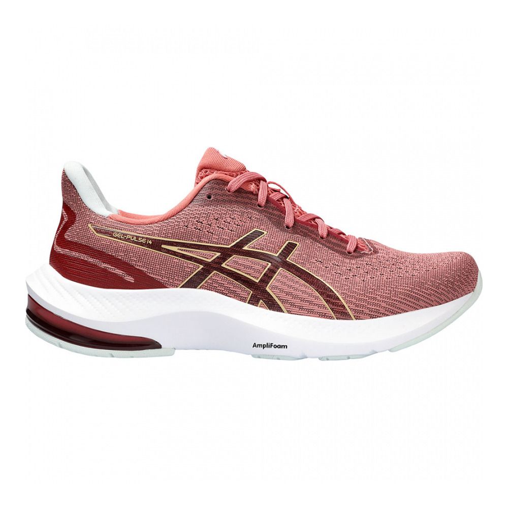 Asics GEL-PULSE 14 - Chaussures running Femme light garnet/champagne