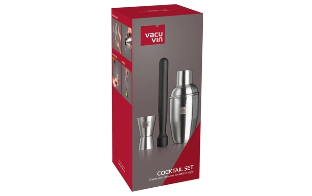 VACUVIN Cocktail Shaker »0.35 l, Silber«