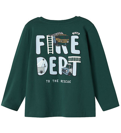 Name It T-Shirt - NmmDrew - Forest Biom m. Print