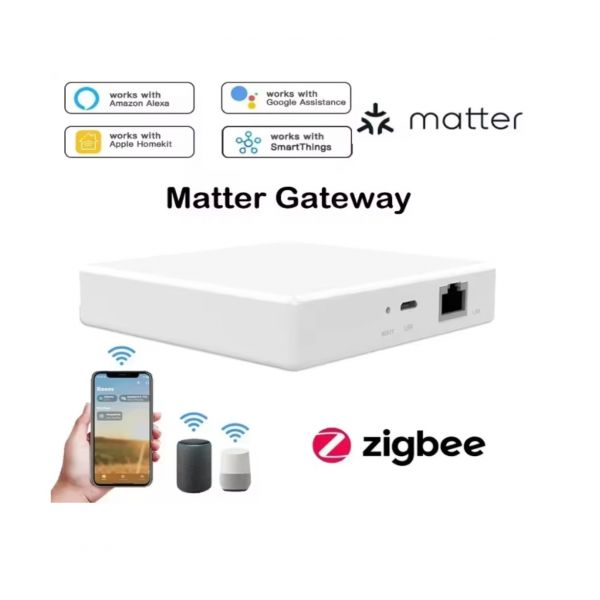 Tuya Zigbee Matter Thread Gateway Smart Home Bridge Matter HUB