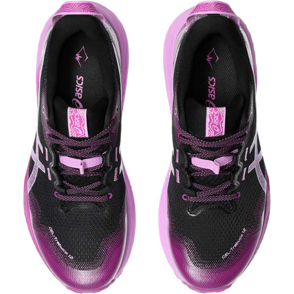 Chaussure trail ASICS GEL-TRABUCO 12 BLACK/LAVENDER GLOW