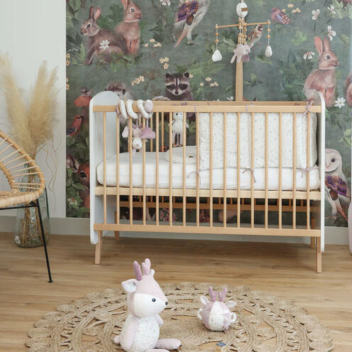 Tour de lit adaptable 30x180 cm LILAS - DOMIVA