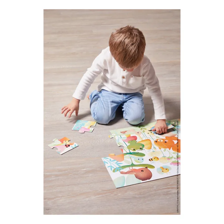 Janod Puzzle Les compagnons du jardin - 20 pièces