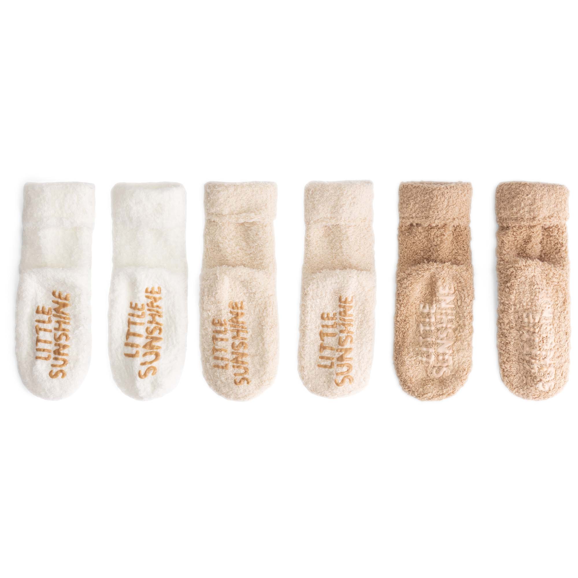 Prénatal sokken 3 paar   beige
