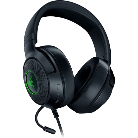 Razer Kraken V3 X USB gaming headset - sort