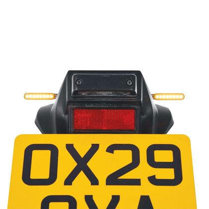 Clignotant Oxford NightFighter LED SEQUENTIELS (inclus 2 résistances) La paire Universel - Noir