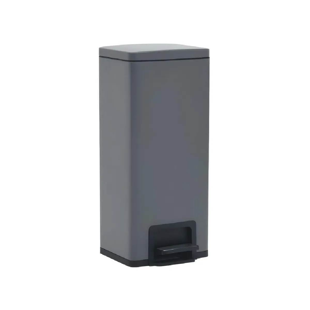 VENTE-UNIQUE Anti-empreinte - 30 L - Gris