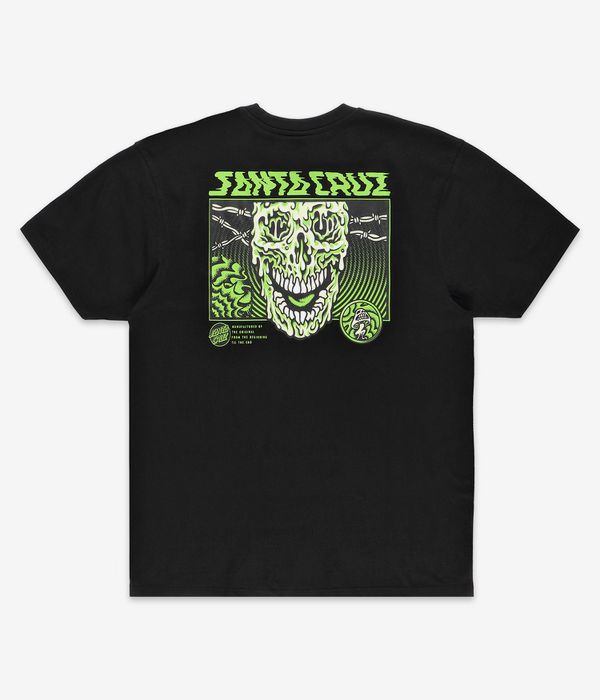 Santa Cruz Toxic Skull T-Shirt (black)