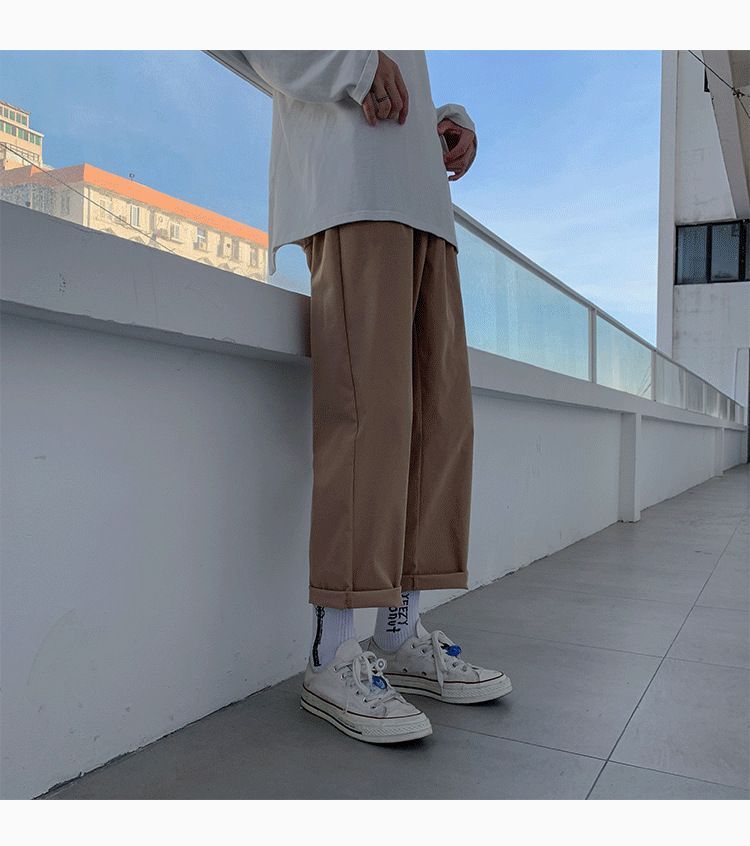 POSI - Crop Straight Fit Broek