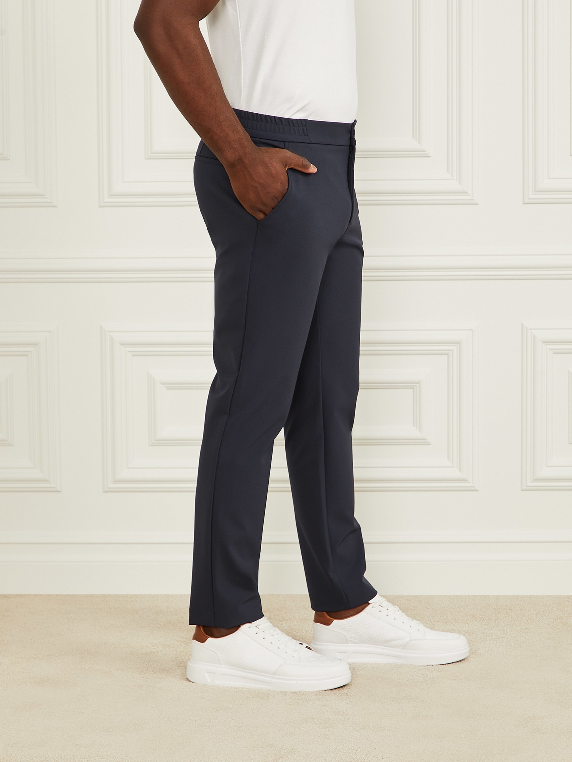 Calça chino elástica Danny