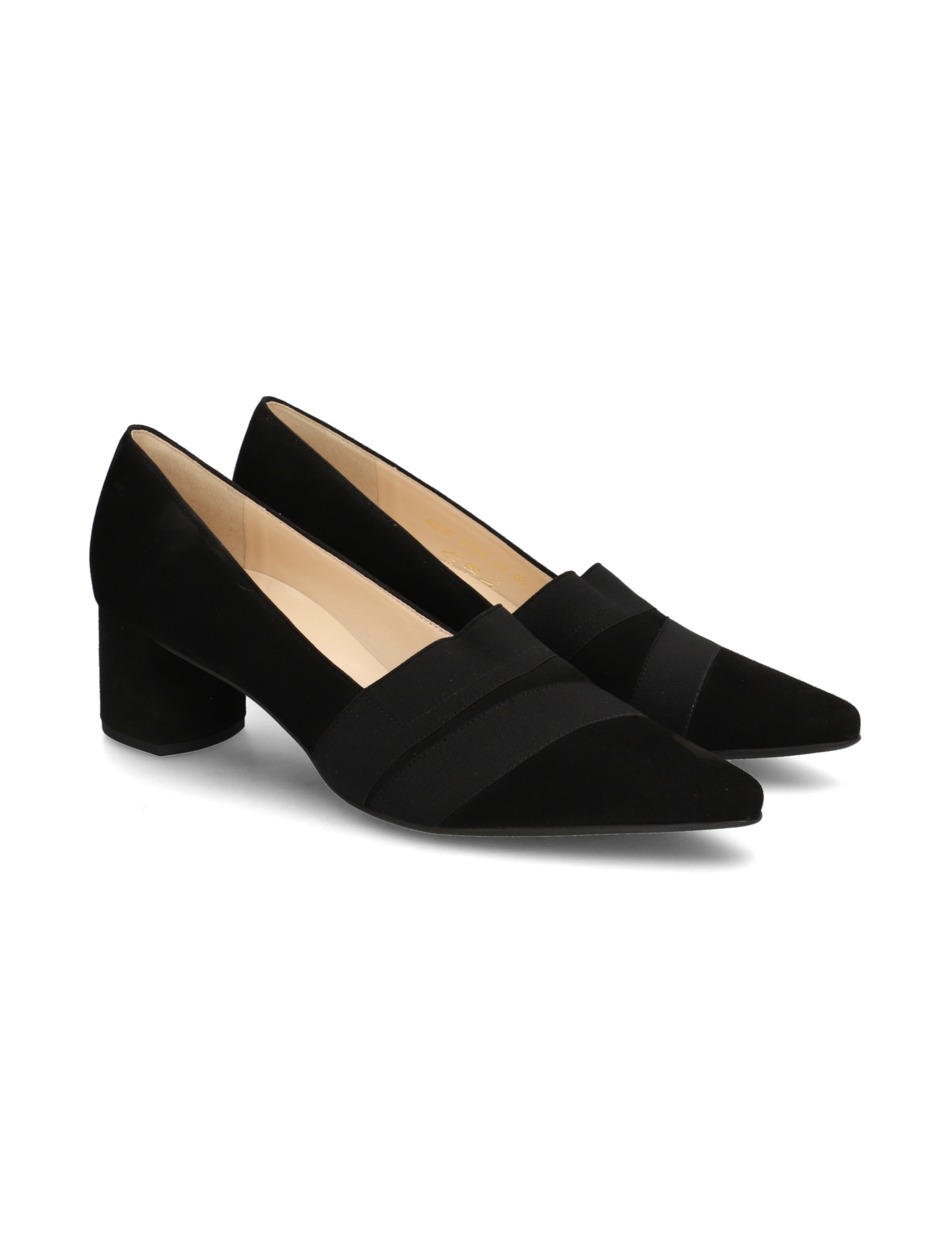 Veloursleder Pumps
