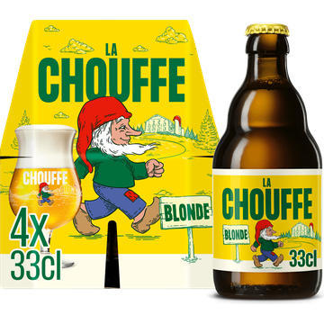La Chouffe - Blond - Fles - 4 x 330ML