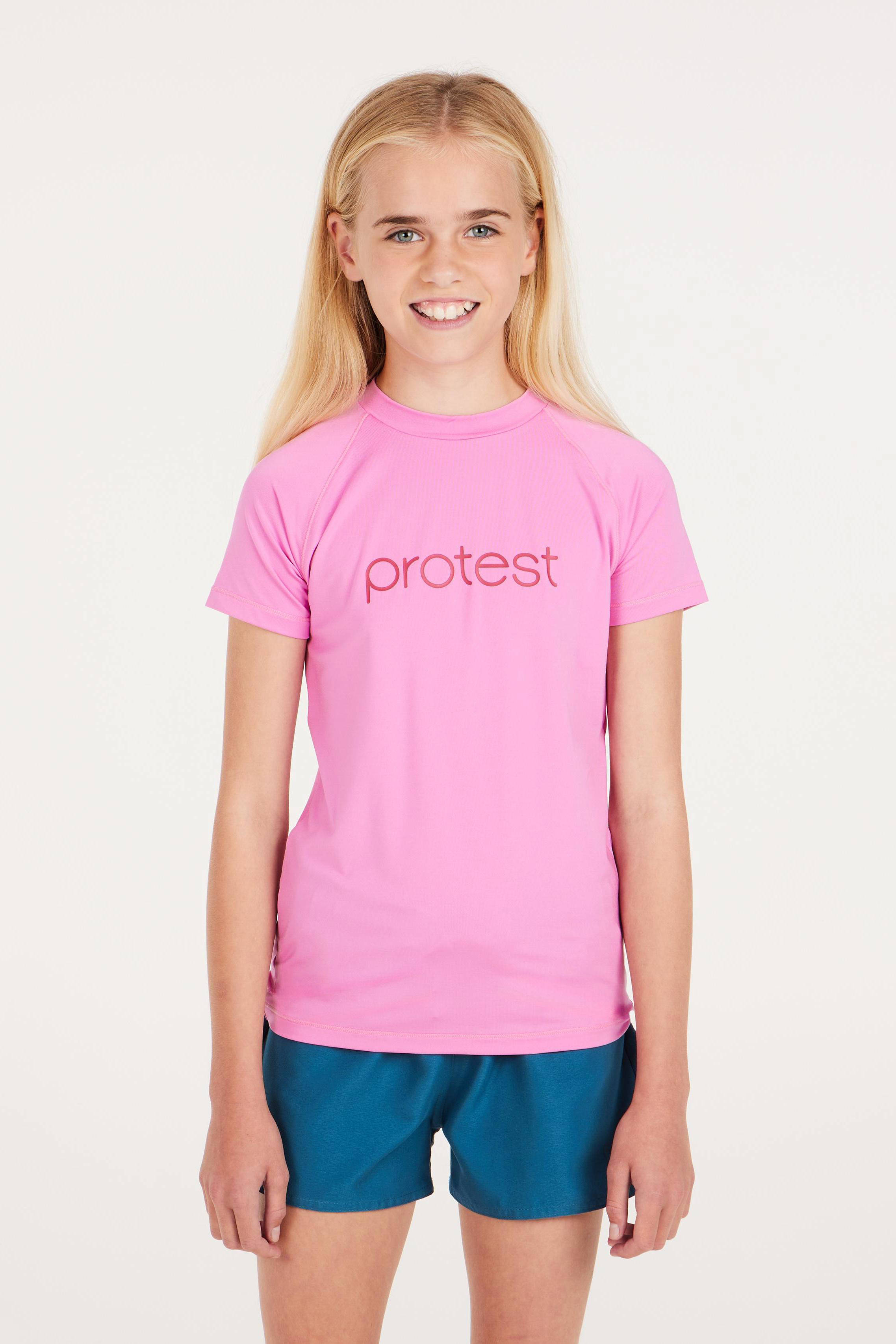Protest UV T-shirt PRTSENNA JR roze