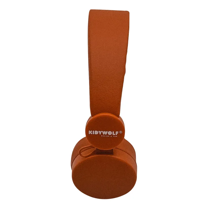 Kidywolf Casque audio filaire enfant Renard | Marron