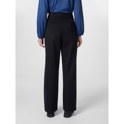 Damen-Jerseyhose, Schwarz