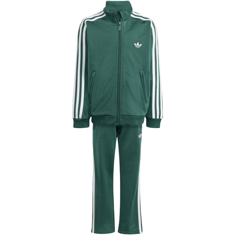 Køb adidas Originals Collegiate Green/White Firebird Ts Sweat Sæt