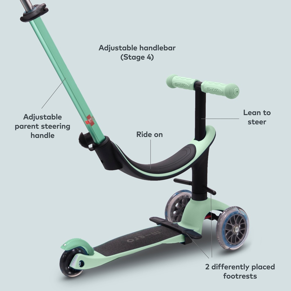 Micro Mini 2 Grow Scooter Mint