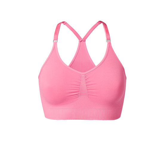 Seamless-Sport-Bustier, pink