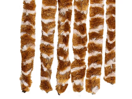 Moustiquaire Ocre et blanc 56x185 cm Chenille