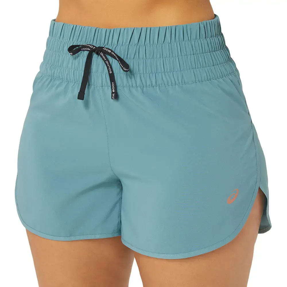 ASICS Nagino 4IN Hardloopbroek Kort Lichtblauw Dames