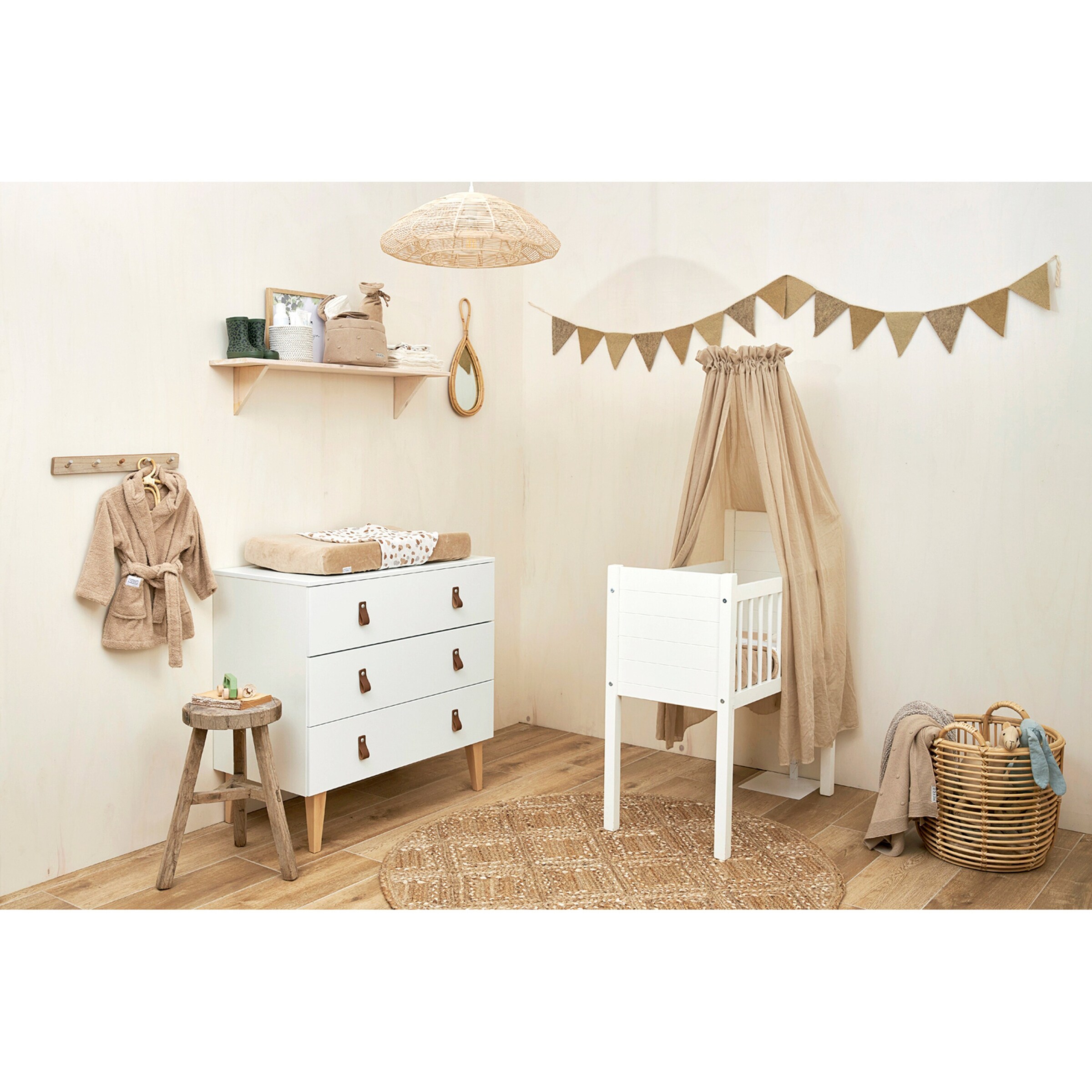 Meyco Baby Betthimmel Sand