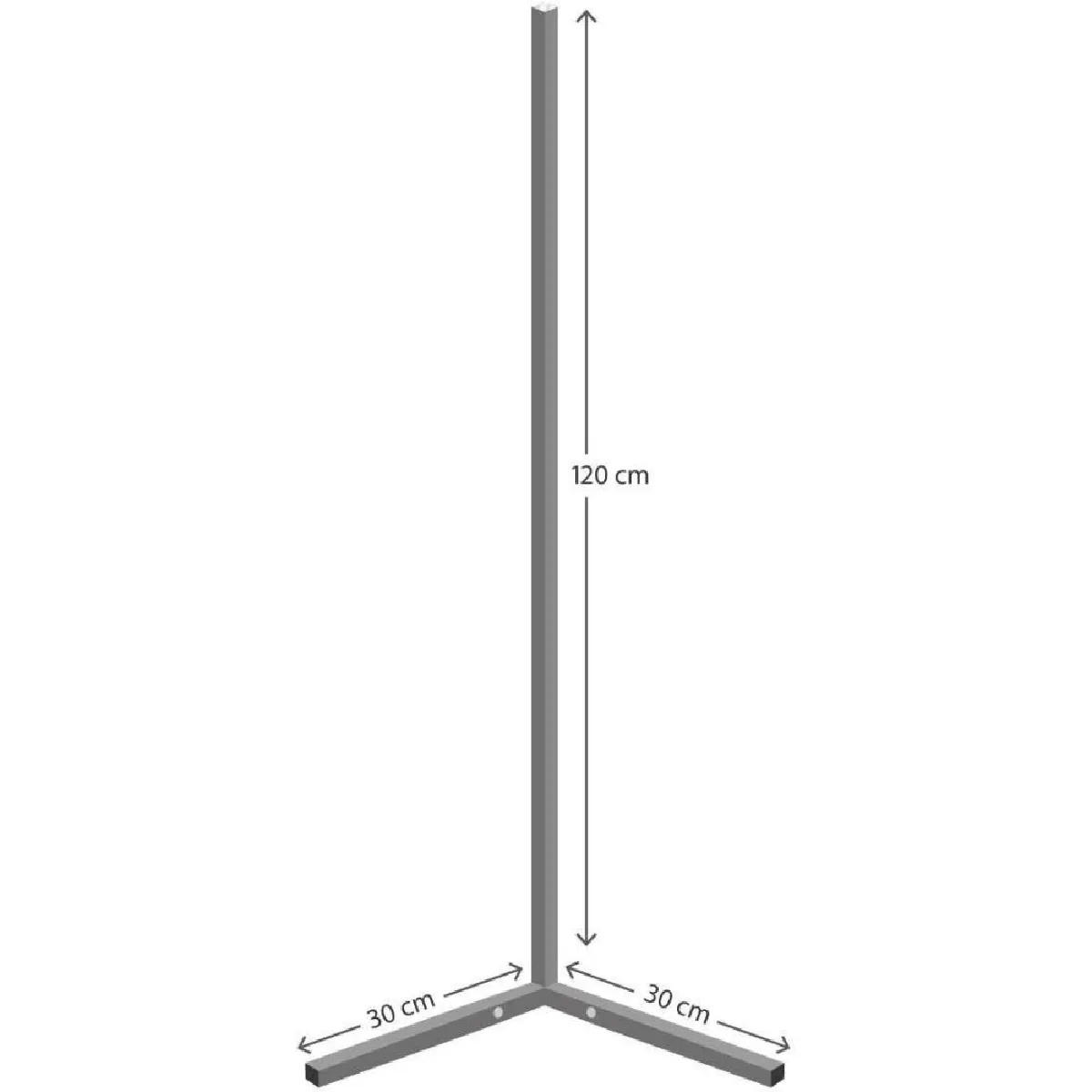 Hanah Home Lampadaire Lumo Aluminium