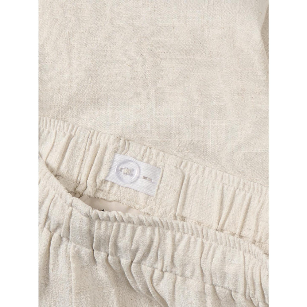 Køb kids ONLY Moonbeam Siesta Pull-Up Hør Blend Bukser Noos