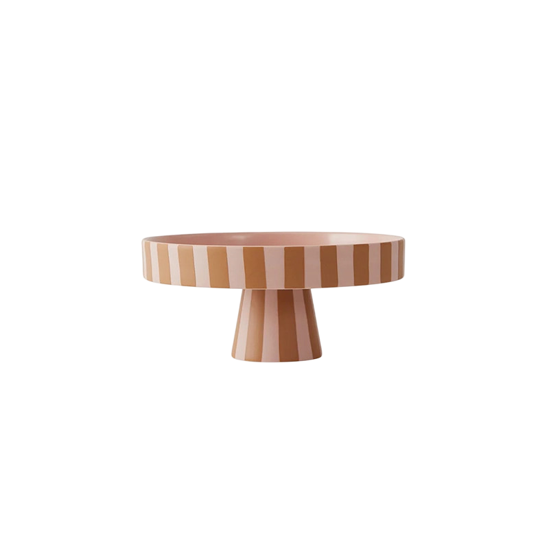 Servierplatte Toppu klein Caramel Rose
