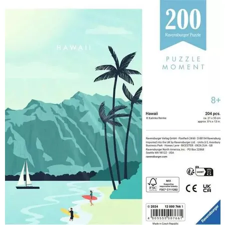 Ravensburger Puzzle - Hawaii, 200 Teile