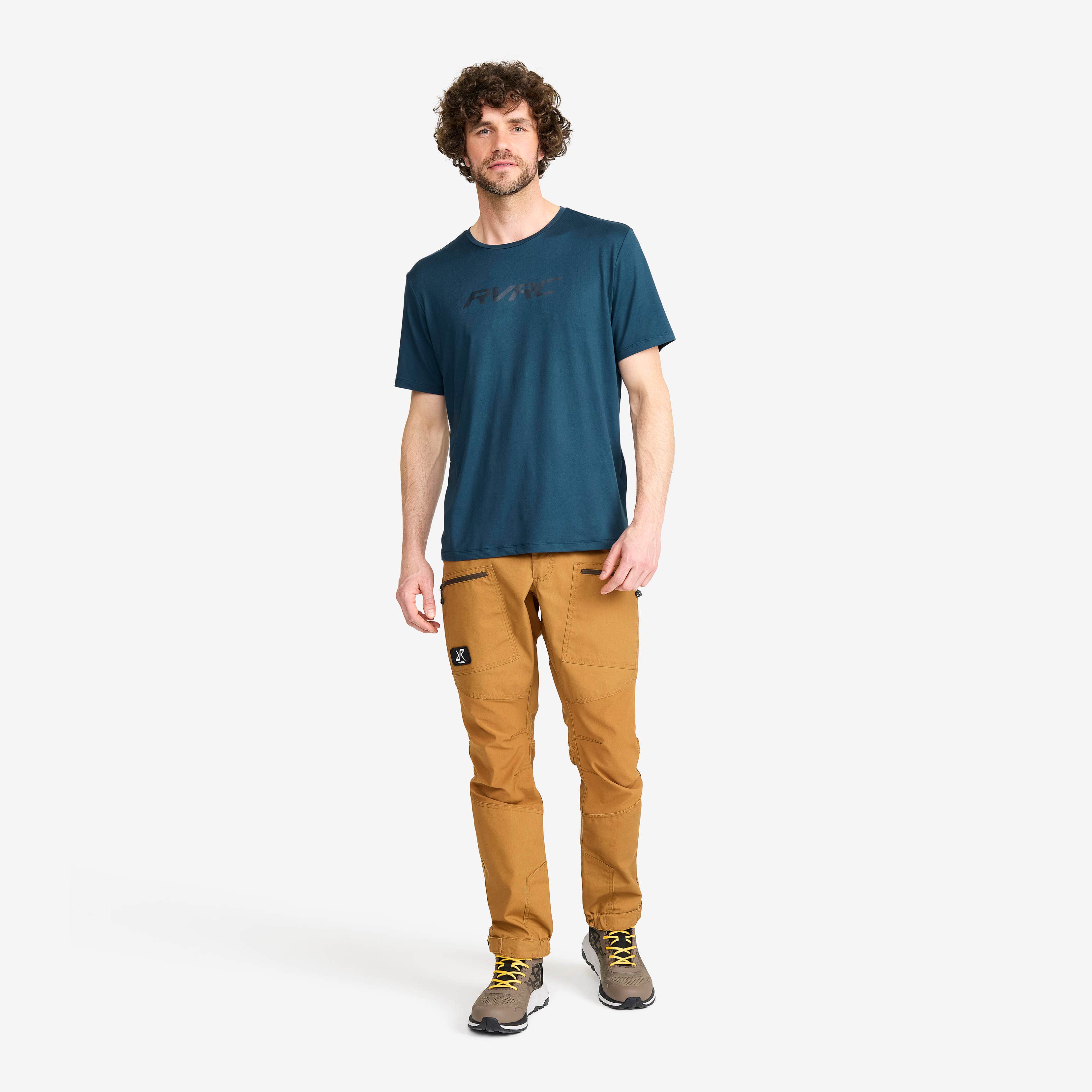 Mission Logo T-shirt Herre Moonlit Ocean