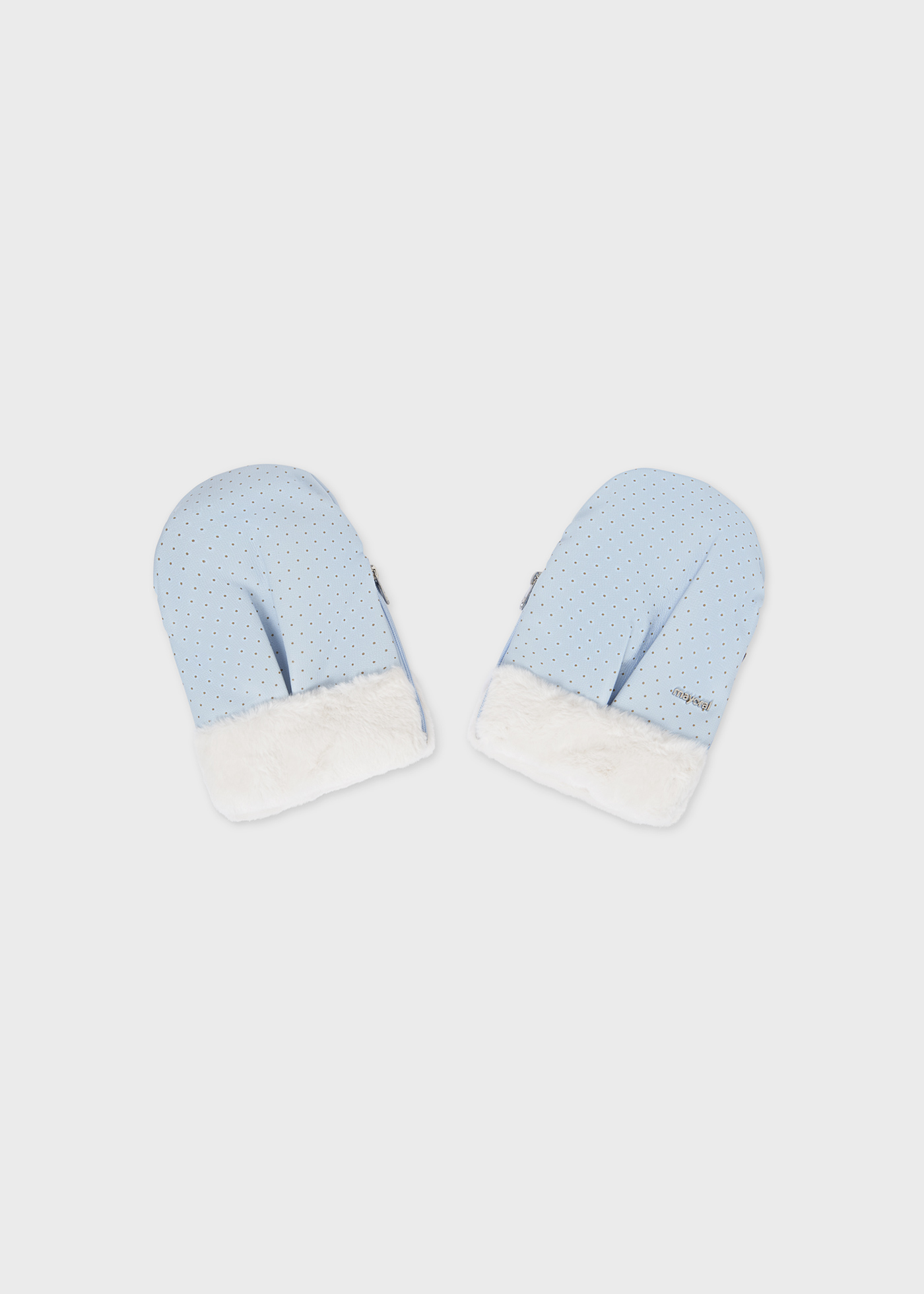 Luvas de bolinhas para carrinho de bebê